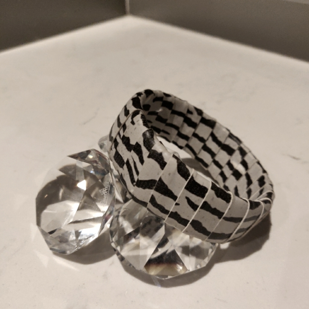 leather bangle bracelet